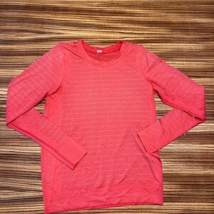 Lululemon swiftly long sleeve shirt size 4